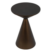 Round Metal Accent Table