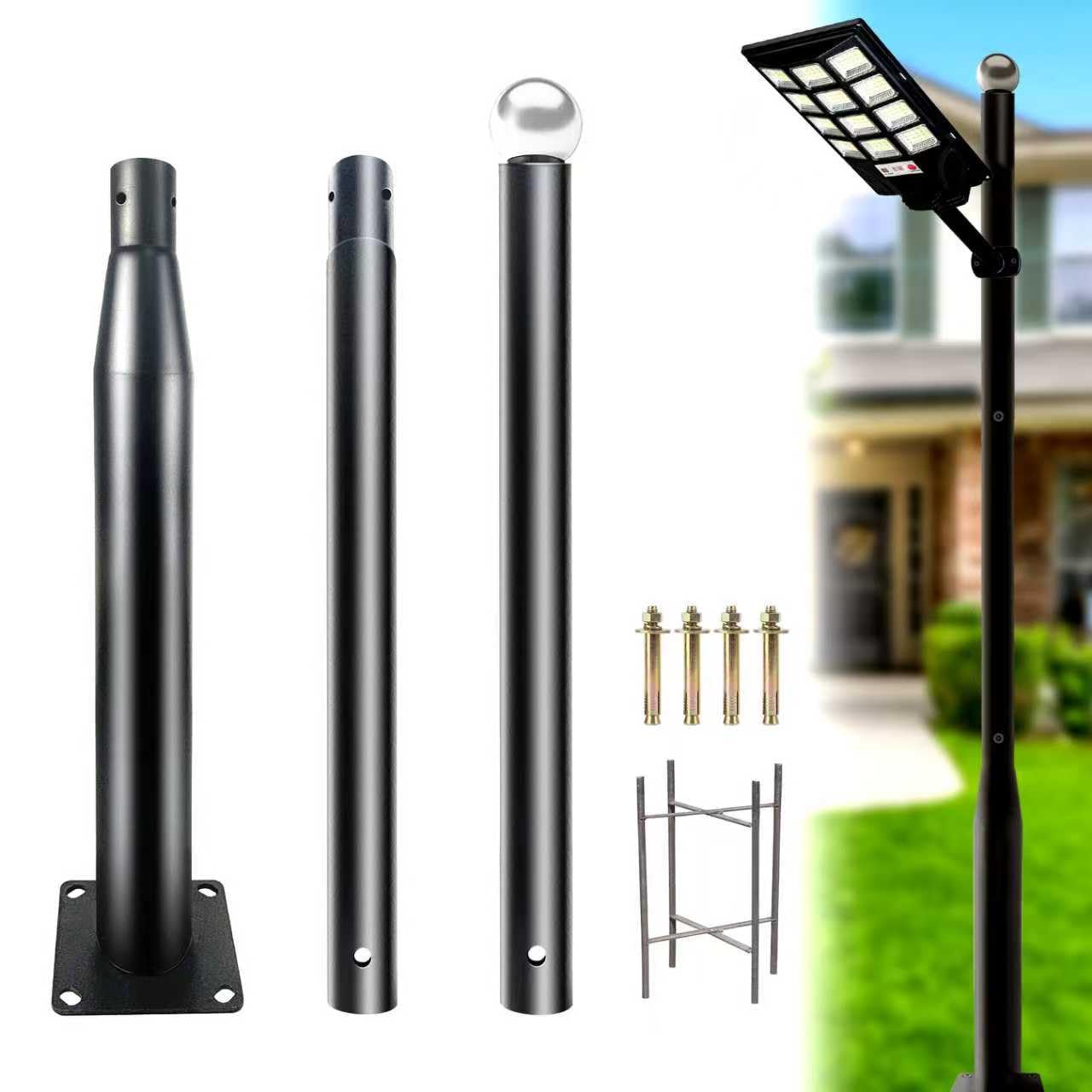 10ft Outdoor Street Light Pole