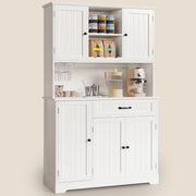 Kitchen Storage Cabinet with Door and Shelves