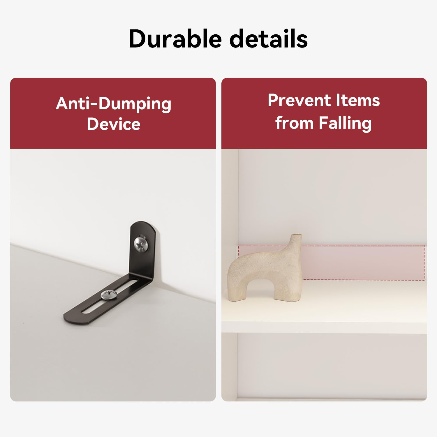 L-Shaped Corner Bookshelf 6-Tier Storage Display