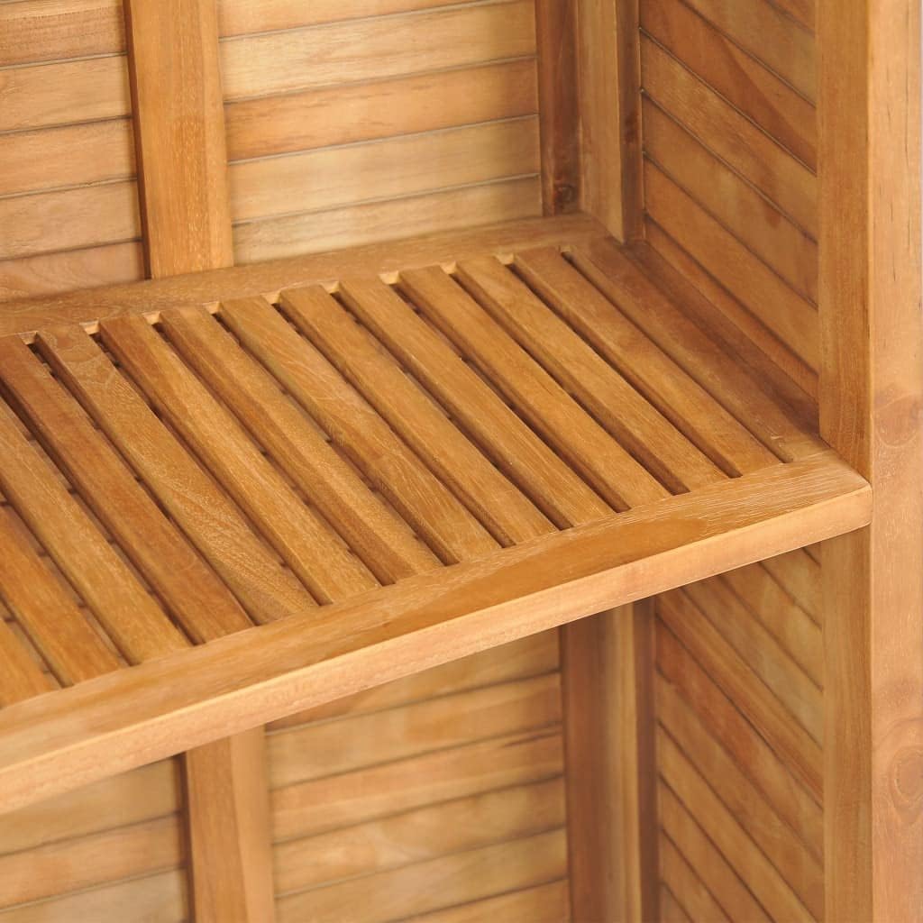 Folding Teak Wood Bar Table with Parasol Hole