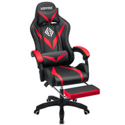 Gaming Chair with RGB Lights Speakers Massage