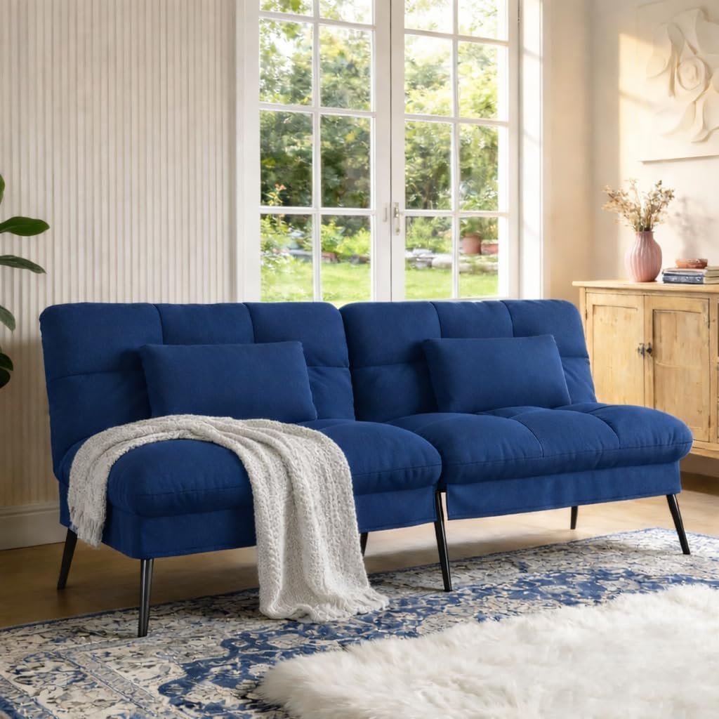 72" Convertible Futon Sofa Bed