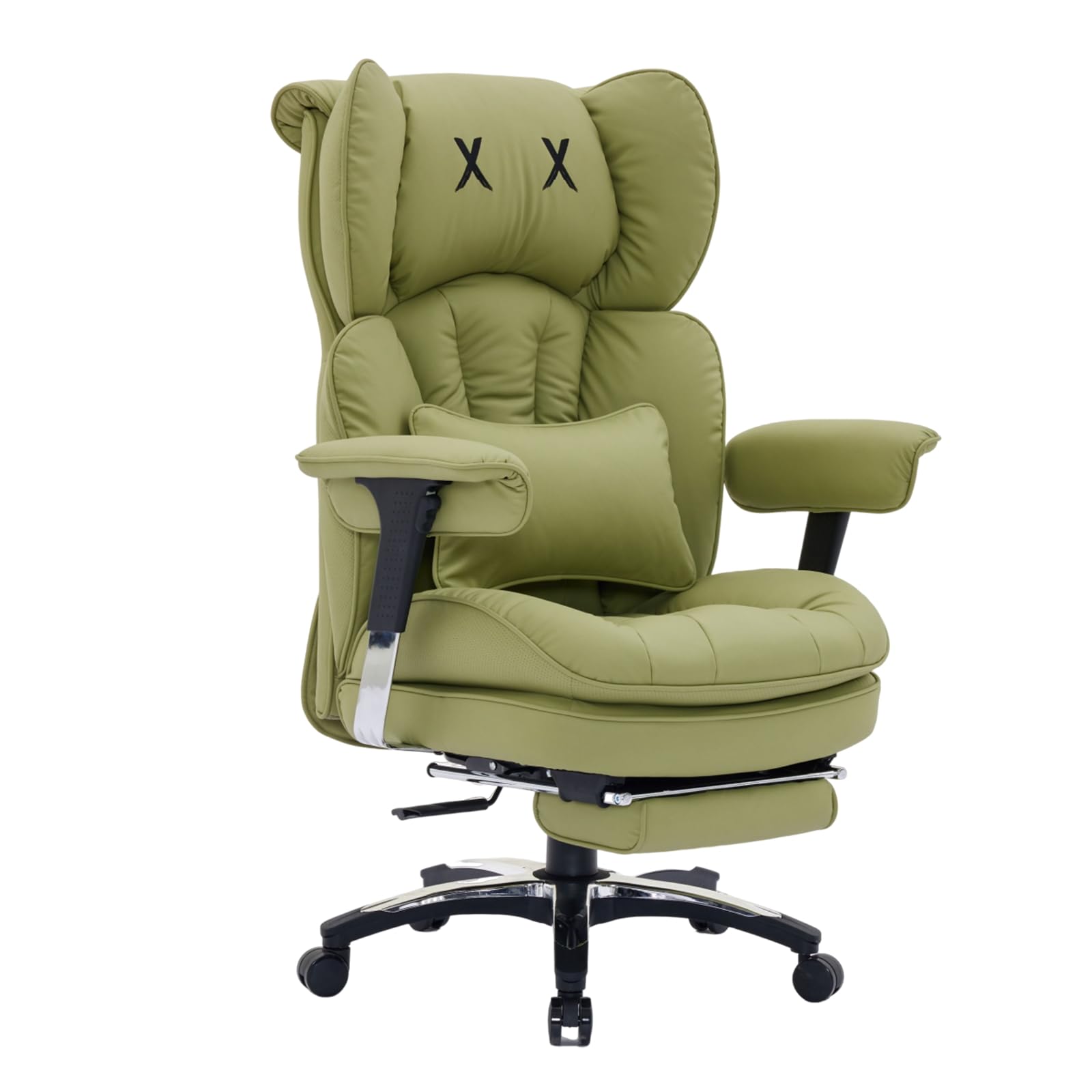 Big and Tall Office Chair with Footrest