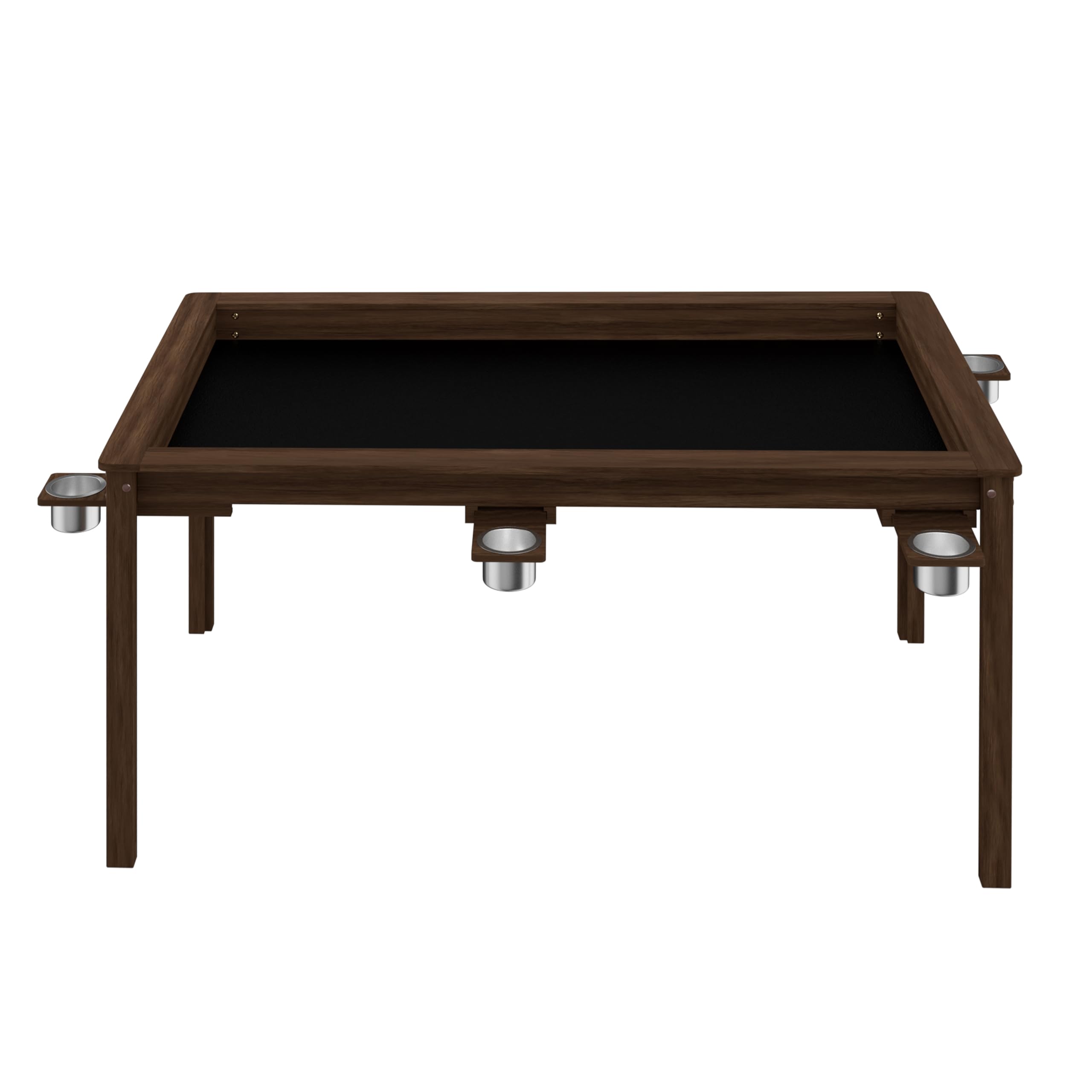58" x 33" Solid Wood Board Game Table with Removable Top