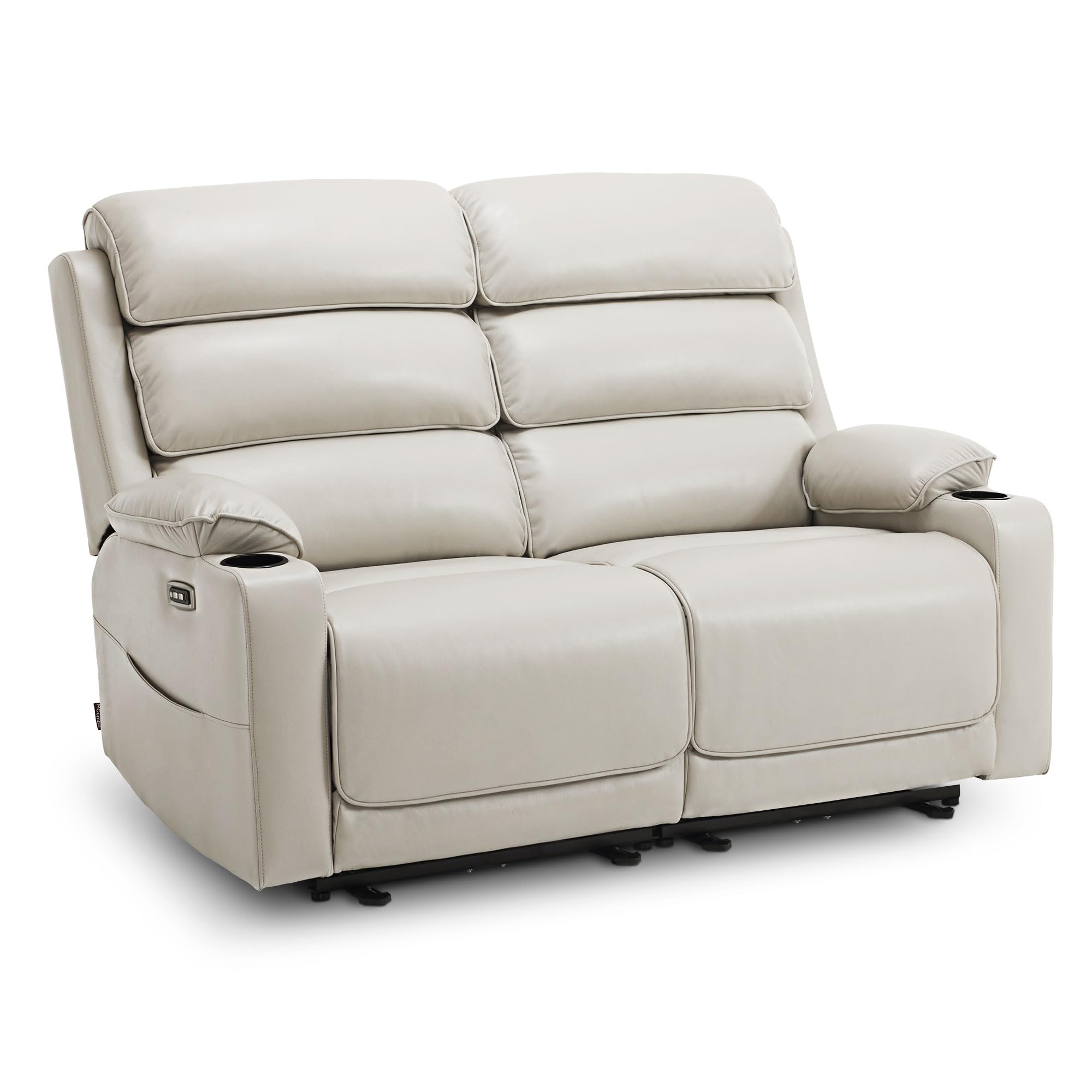 63.4" Oversized Reclining Loveseat with Heat and Massage