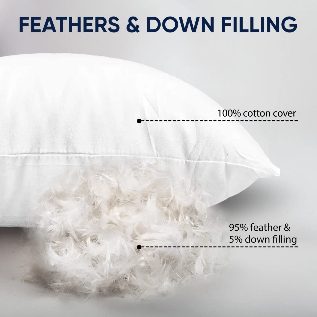 Handmade Silk Velvet Down Feather Throw Pillow 18x18