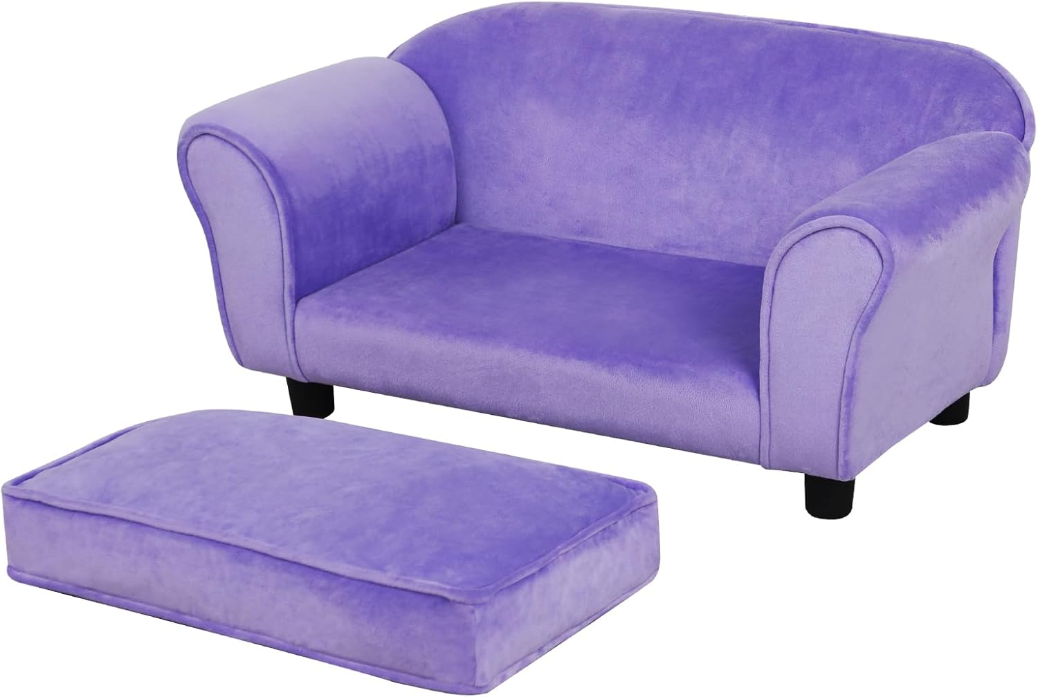 Small Dog Sofa Bed with Washable Cushion