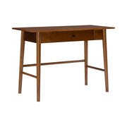 Mid-Century Walnut Desk with Drawer