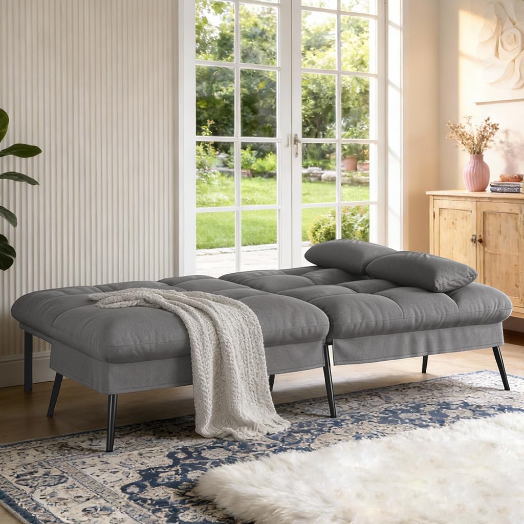 72" Convertible Futon Sofa Bed