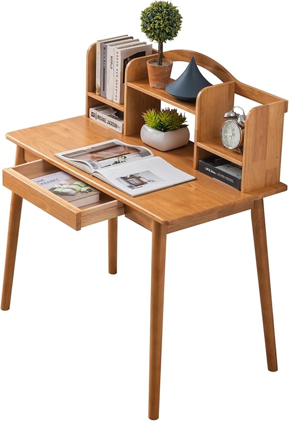 Solid Wood Computer Desk 47 Inch
