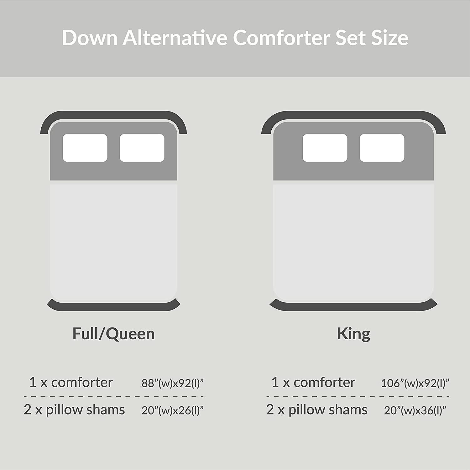 Farmhouse Comforter Set Full/Queen Ivory Striped Cotton 3-Piece