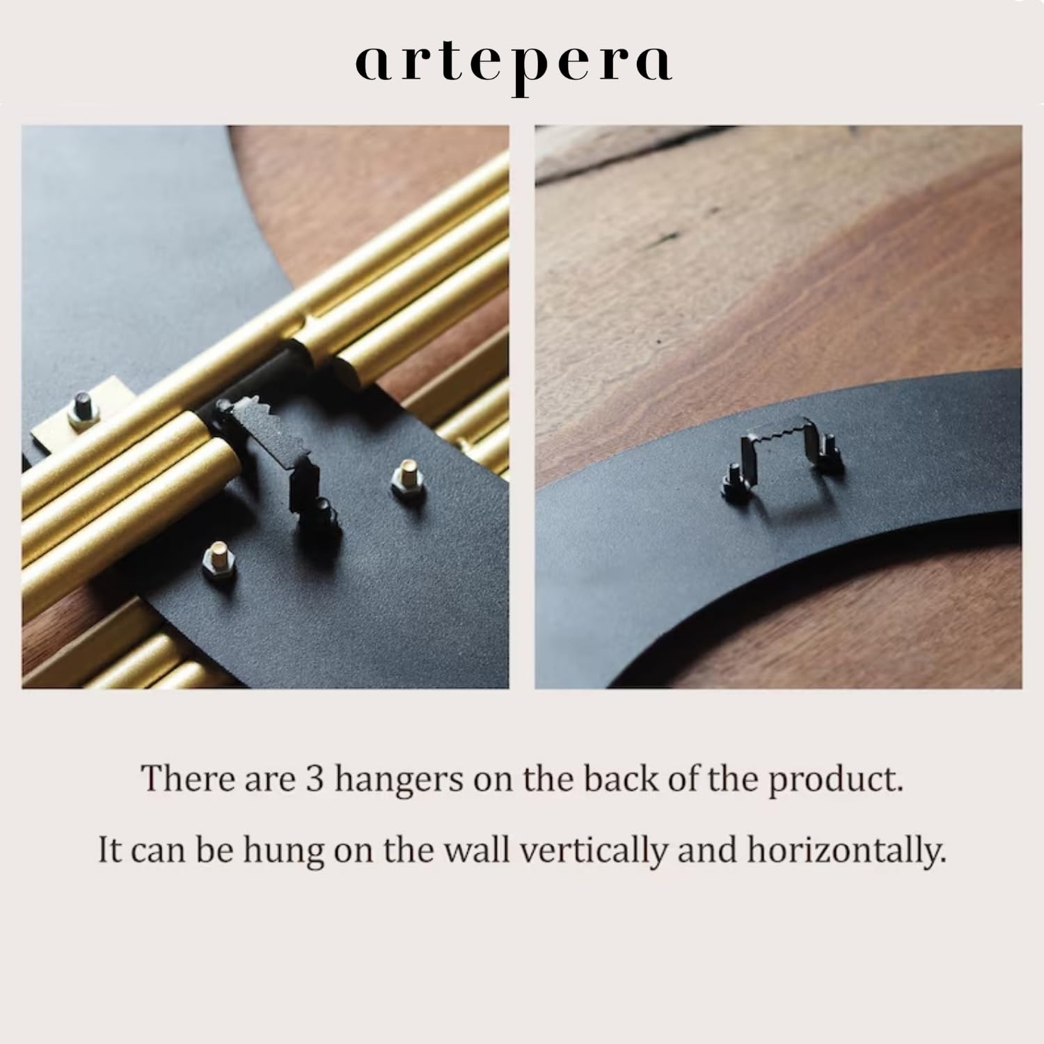 3D Black and Gold Metal Wall Art - 39 x 19 Inches