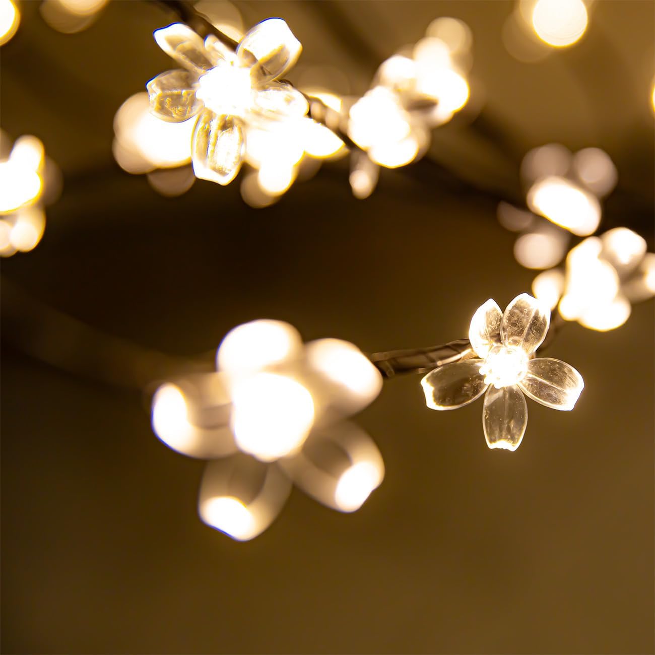 LED Cherry Blossom Tree with Warm White Lights