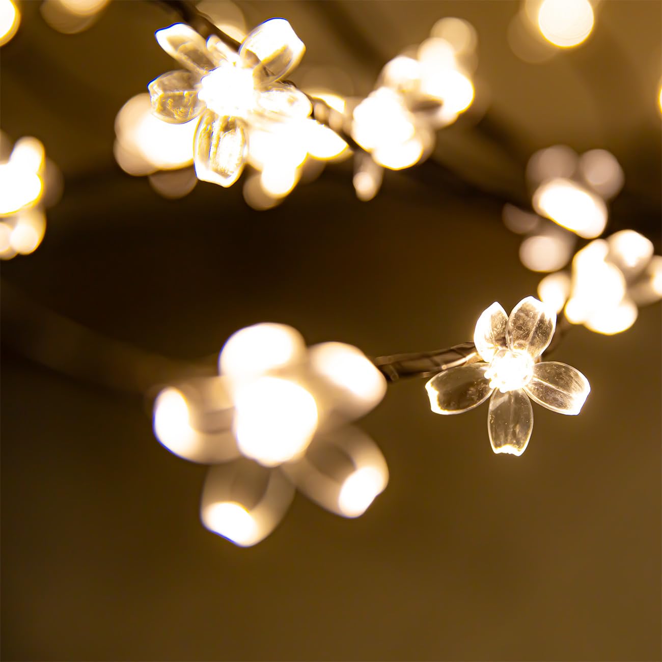 LED Cherry Blossom Tree with Warm White Lights