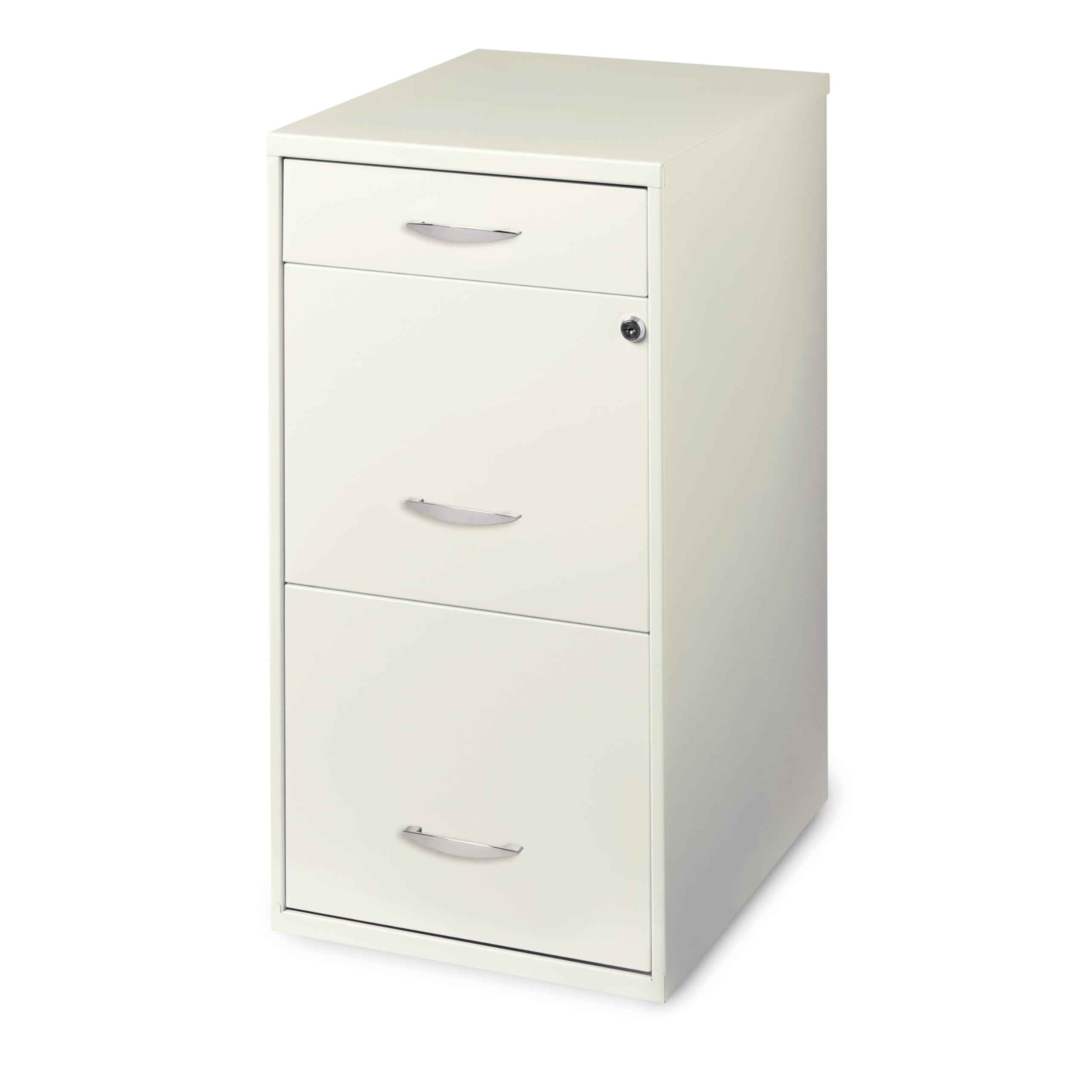 3 Drawer Steel File Cabinet with Lock - Letter Size