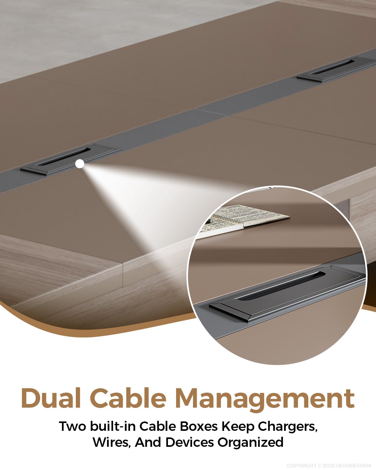 142" Conference Table for 10-12 People
