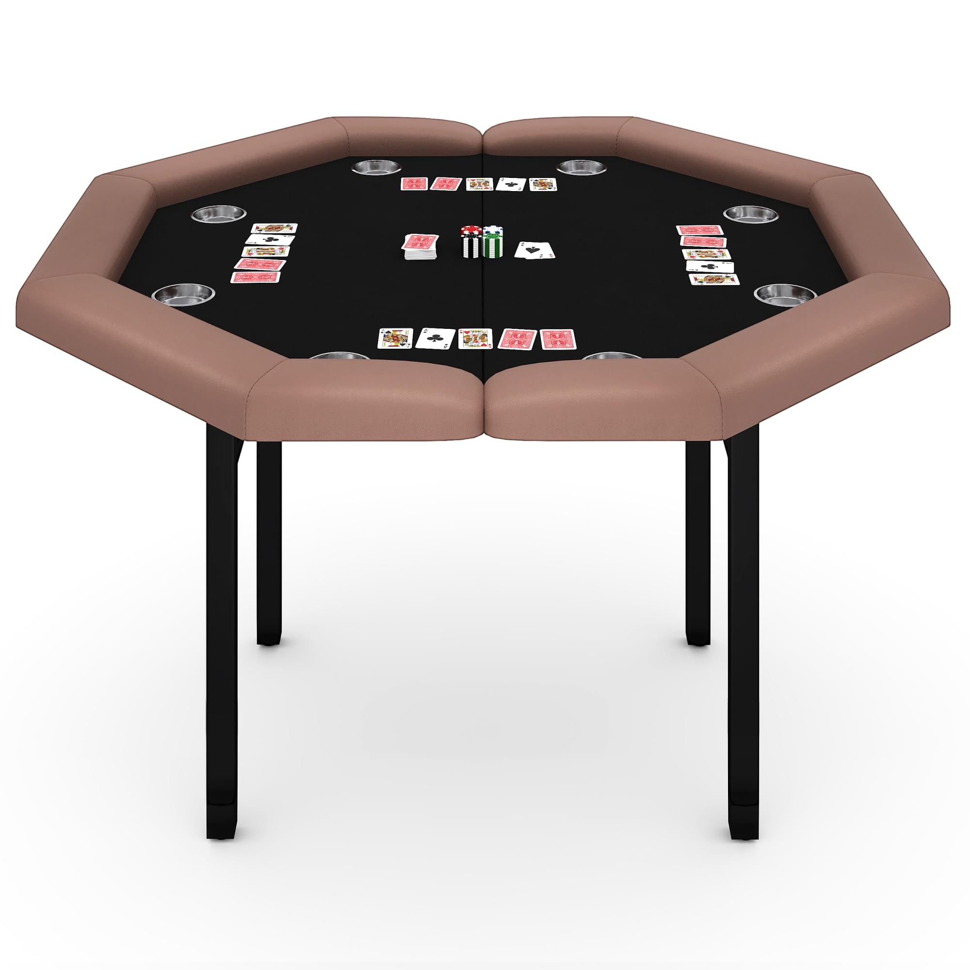 Octagonal Folding Poker Table 8 Player
