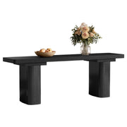 47-Inch Wooden Dining Bench with Sturdy Legs