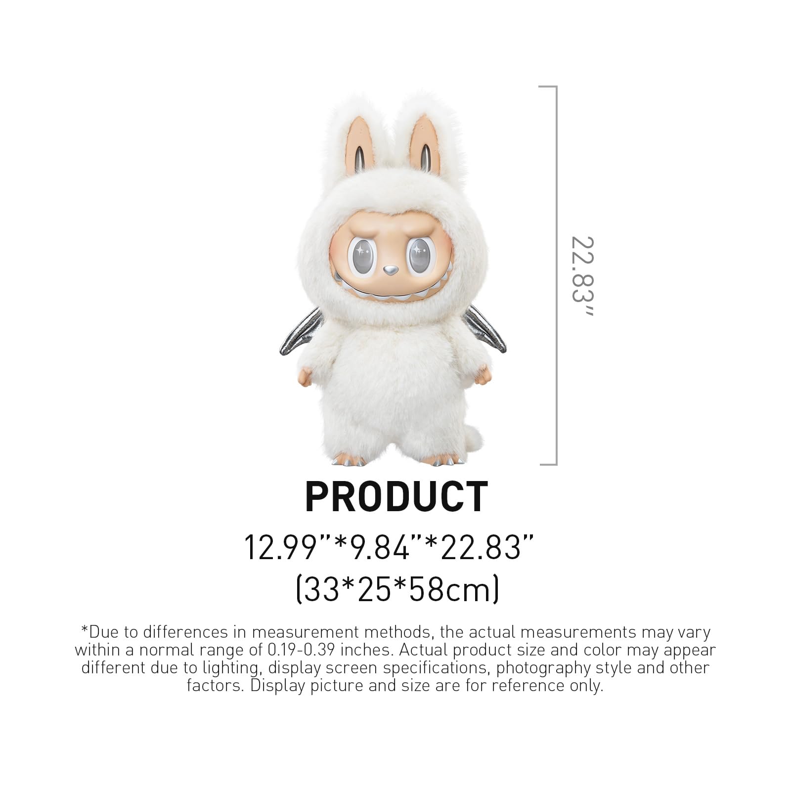 Angel in Clouds Vinyl Face Doll 22.83" Collectible Figure