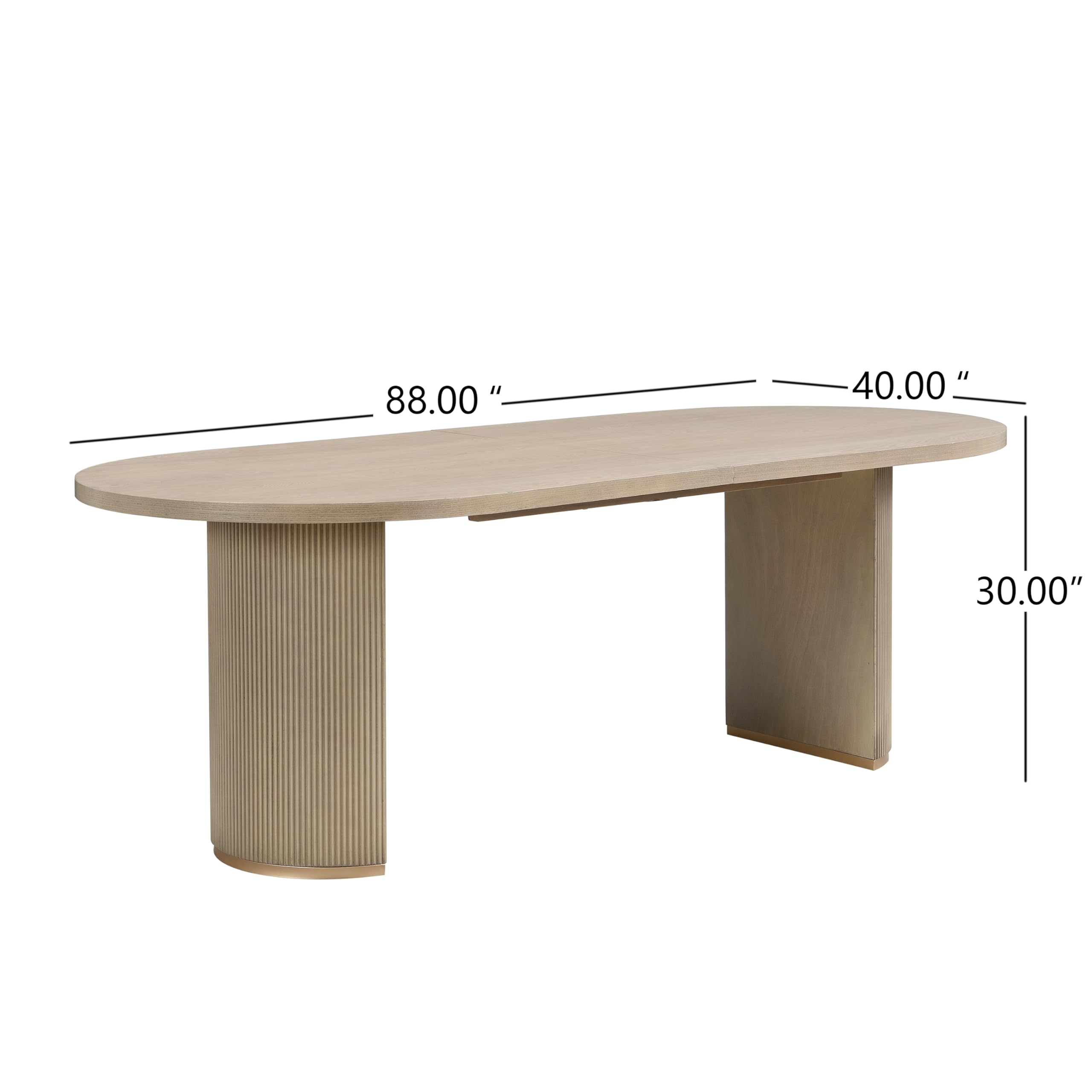 Lancas Modern Minimalist Wooden Indoor Dining Table