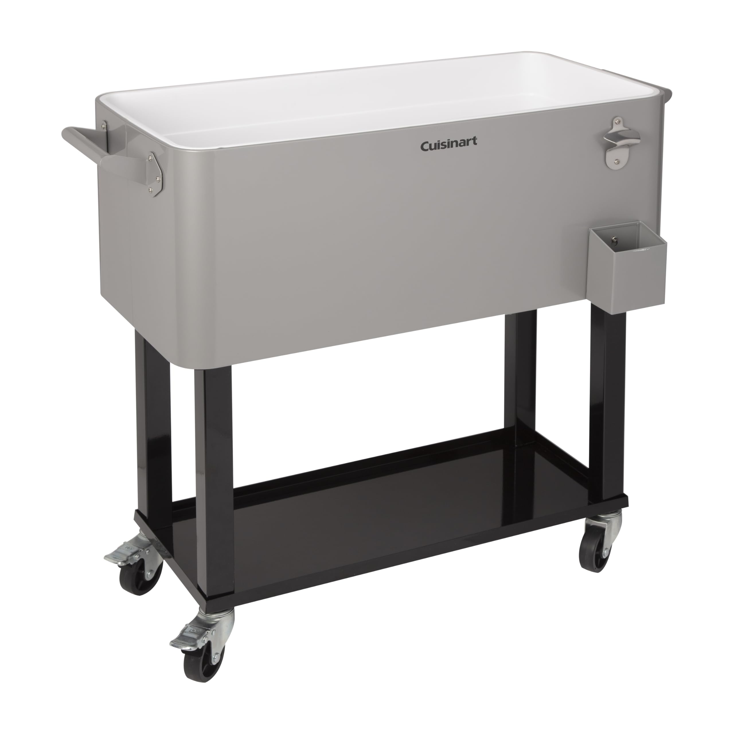 80 Qt Outdoor Cooler Cart with Wheels