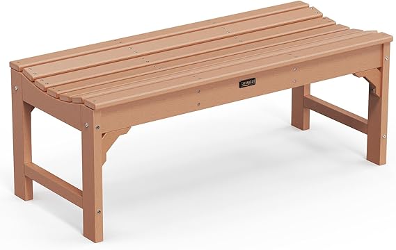 Outdoor HDPE Porch Bench - 800 lbs Capacity