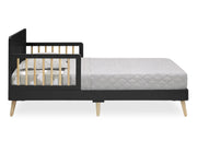 Logan Wood Toddler Bed with Safety Guardrails
