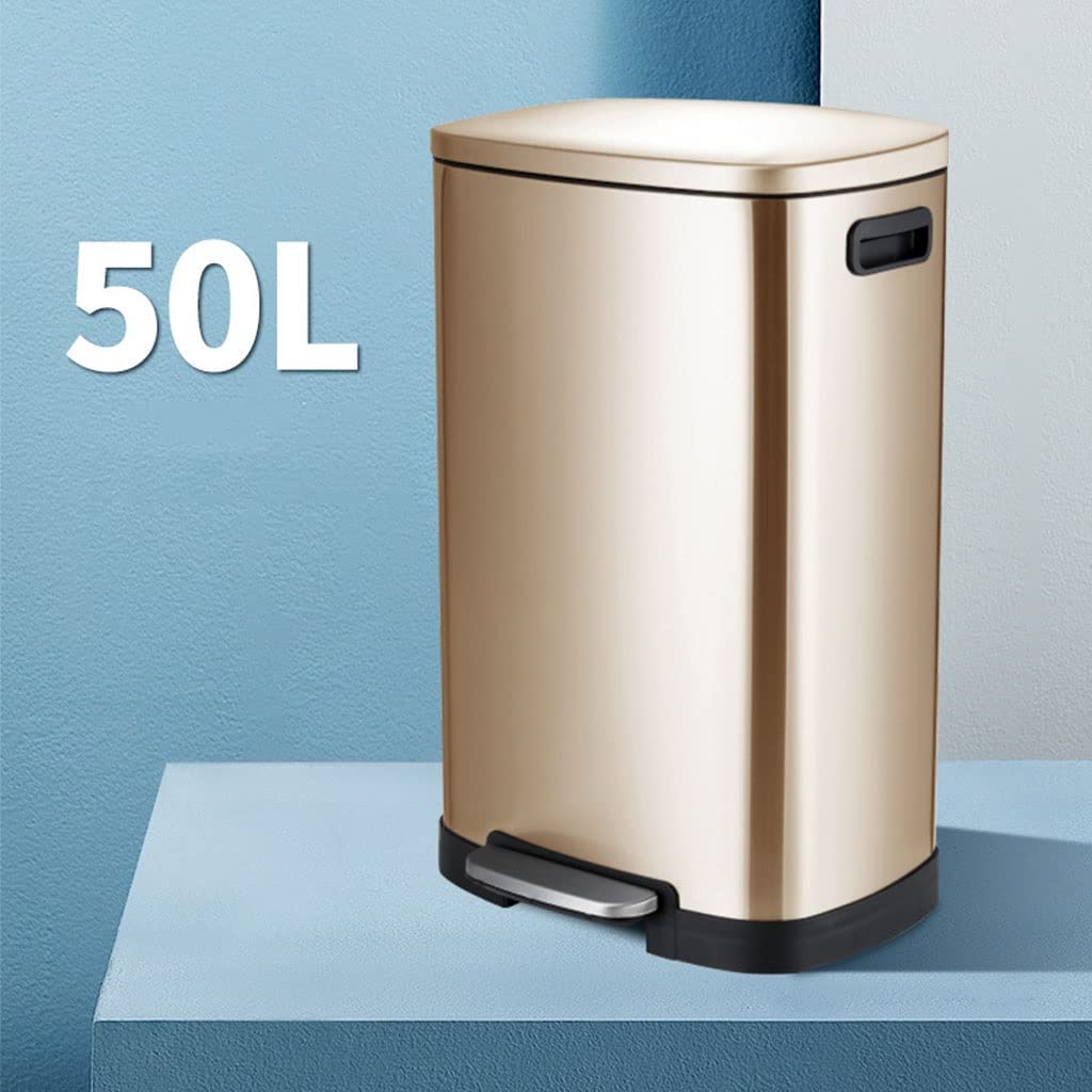 13 Gallon Stainless Steel Kitchen Trash Can
