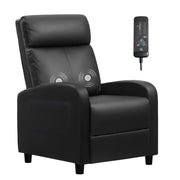 Massage Recliner Chair with Adjustable Footrest