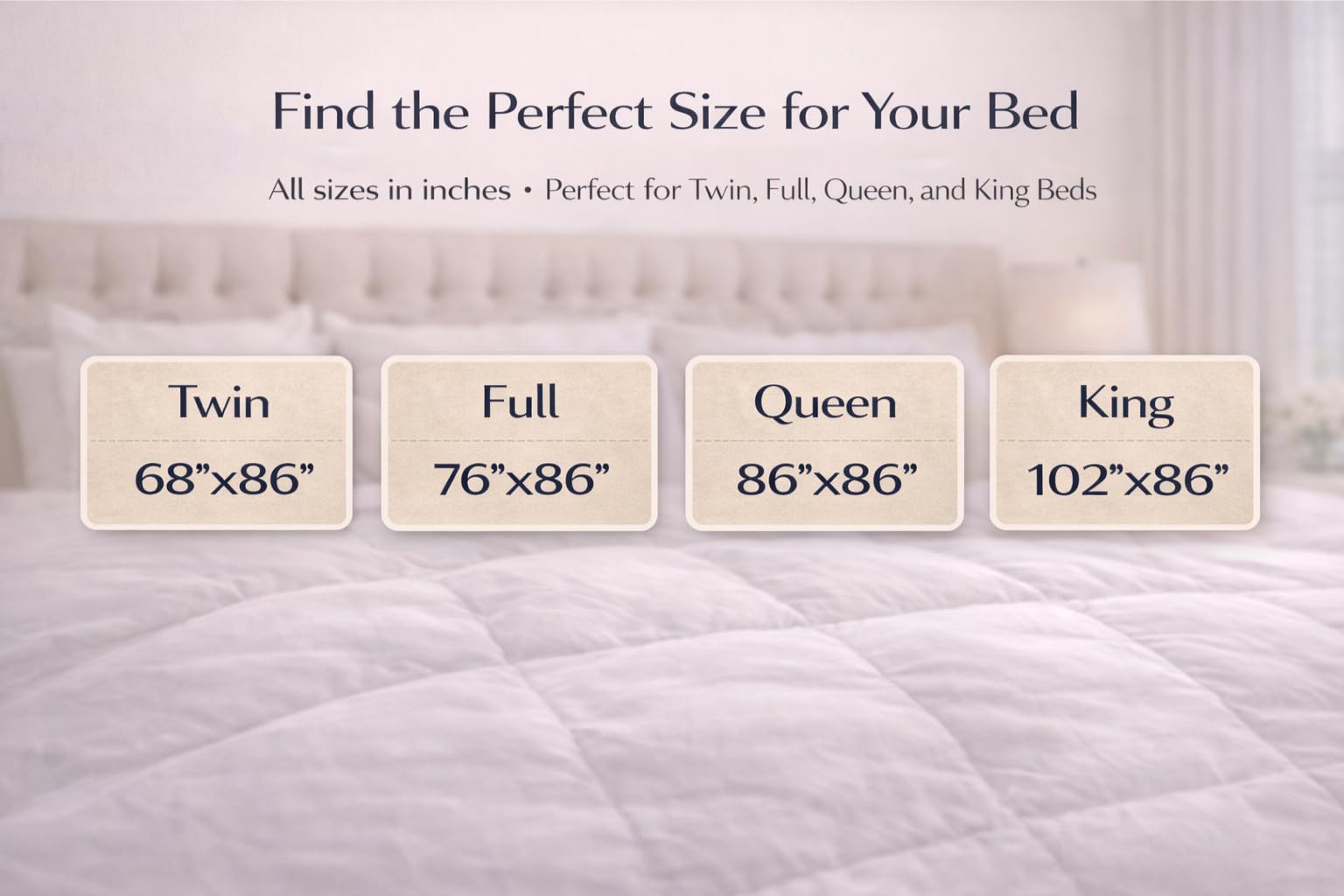 Hungarian White Goose Down Comforter King