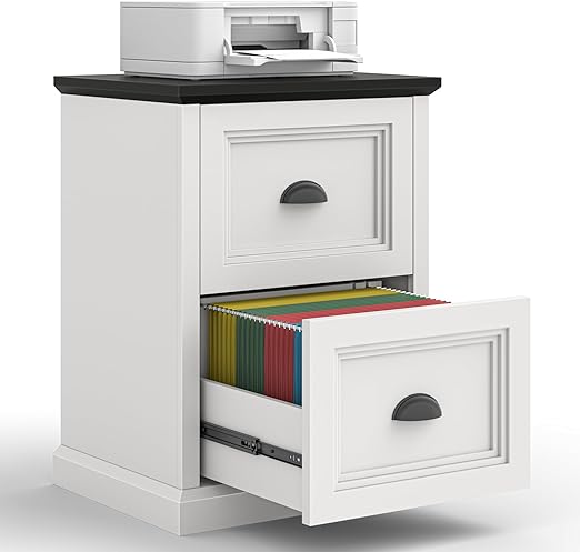 2 Drawer Farmhouse Lateral File Cabinet