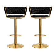 Adjustable Swivel Bar Stool Set of 2