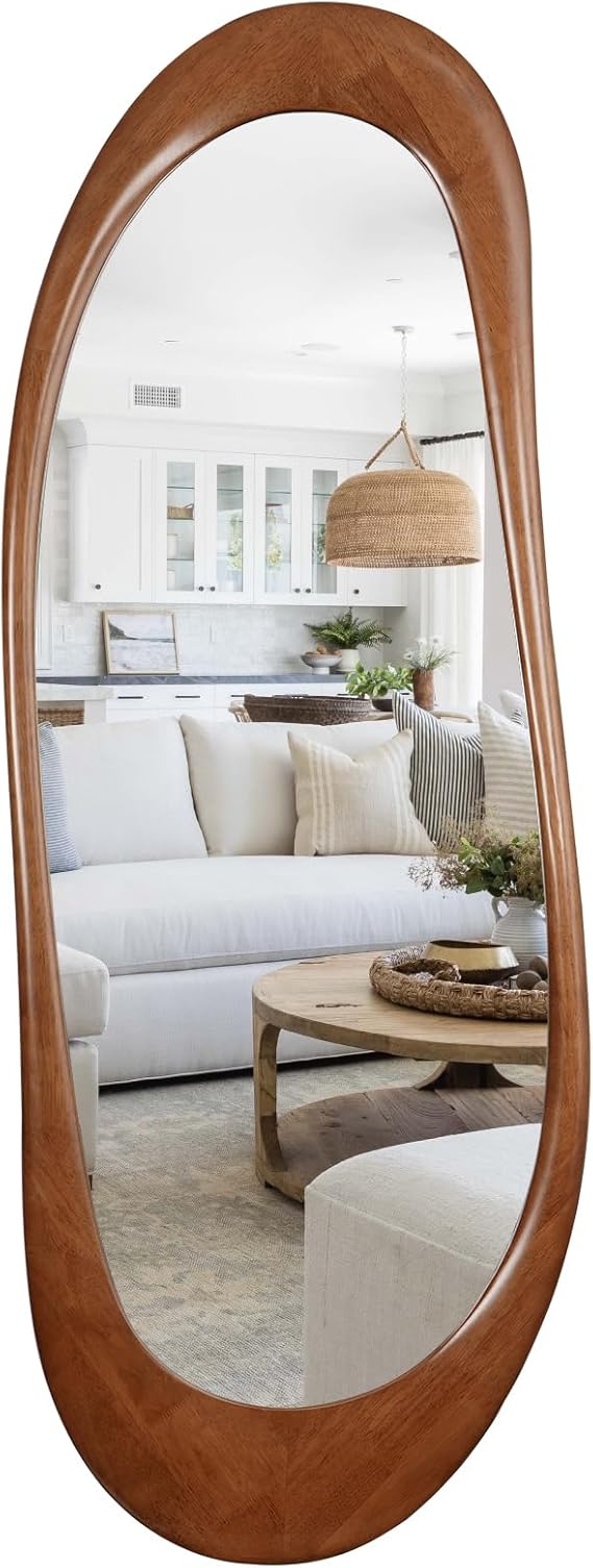 Asymmetrical Irregular Wall Mirror 29" x 23"