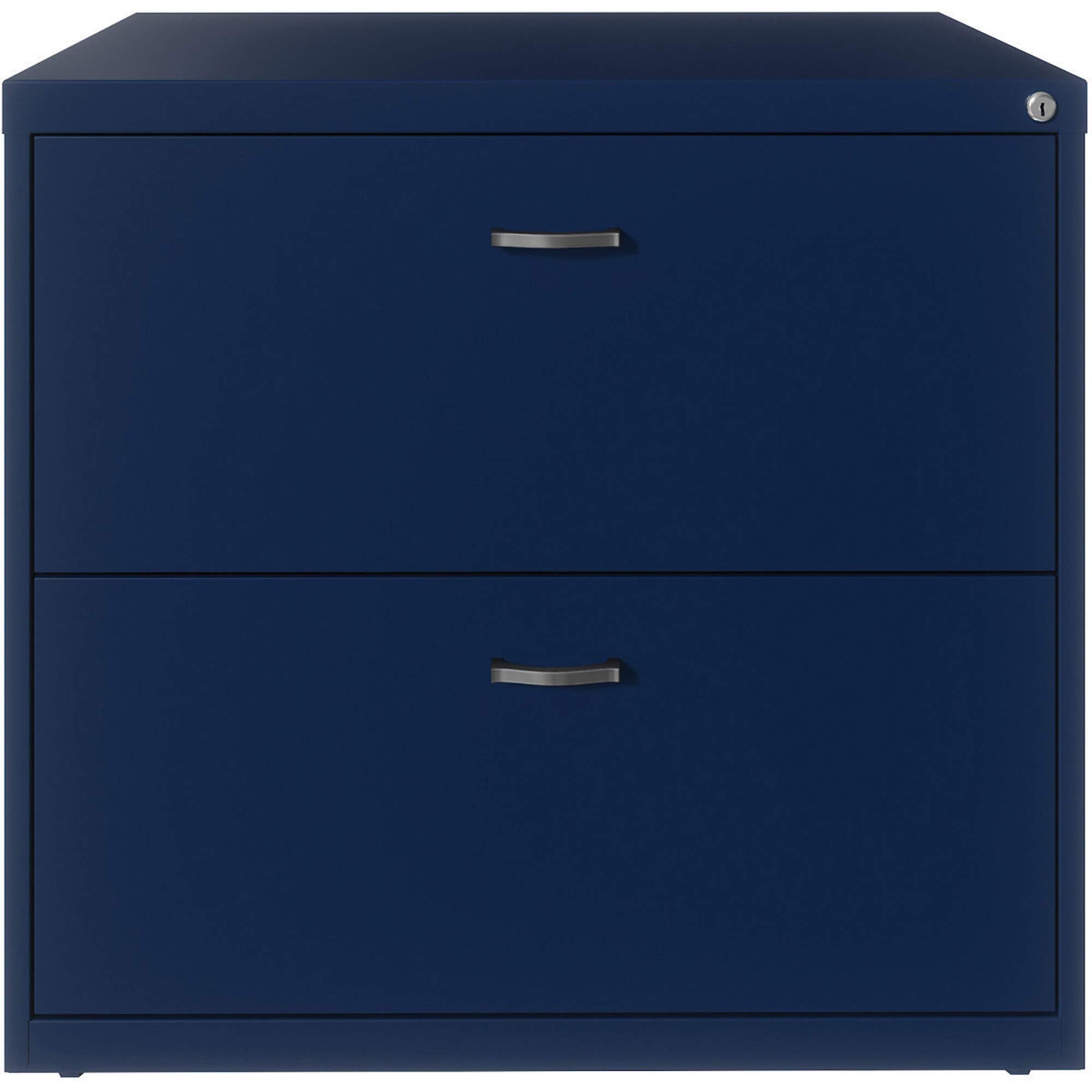 2-Drawer Steel Lateral File Cabinet Navy