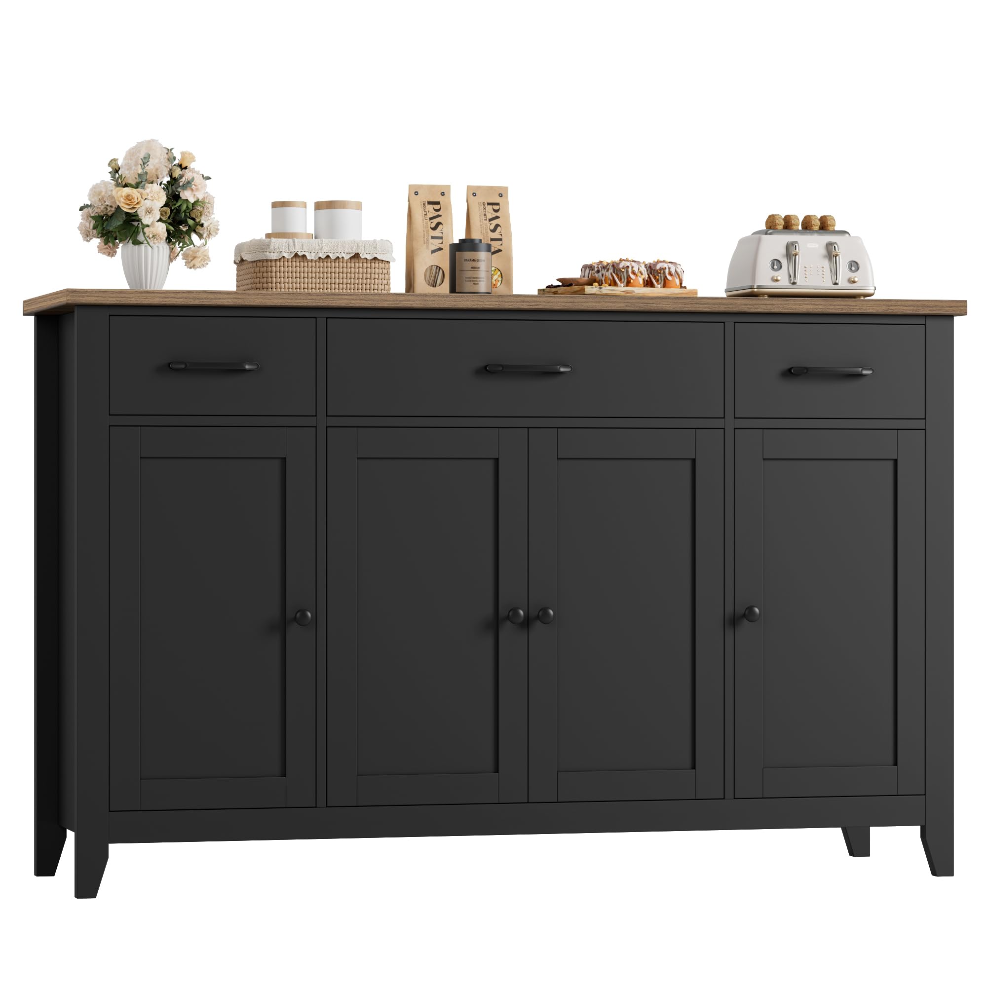 55" Buffet Cabinet with Storage
