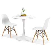 3-Piece Round Dining Set for Small Spaces