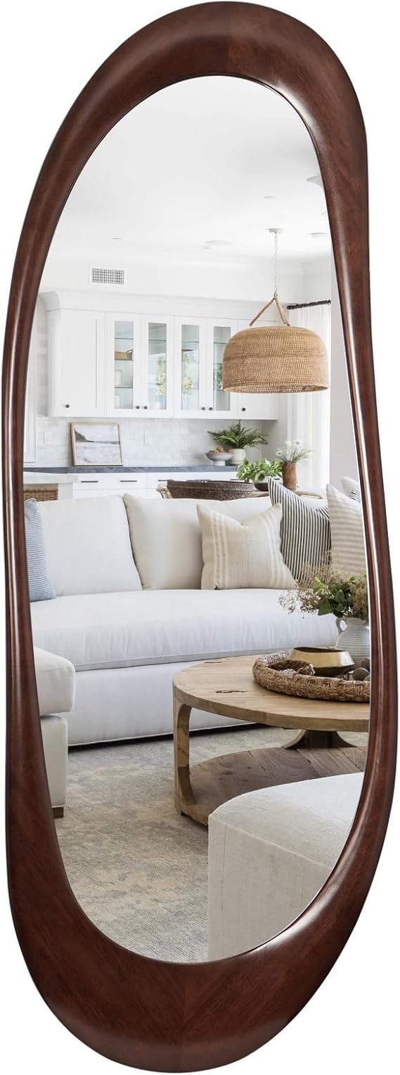 Asymmetrical Irregular Wall Mirror 29" x 23"