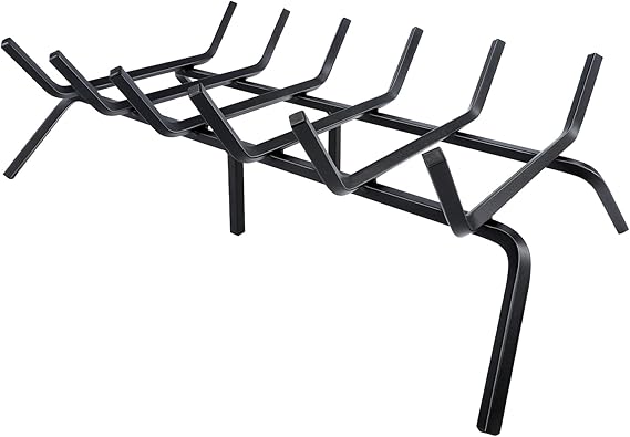 30-Inch Heavy Duty Cast Iron Fireplace Grate