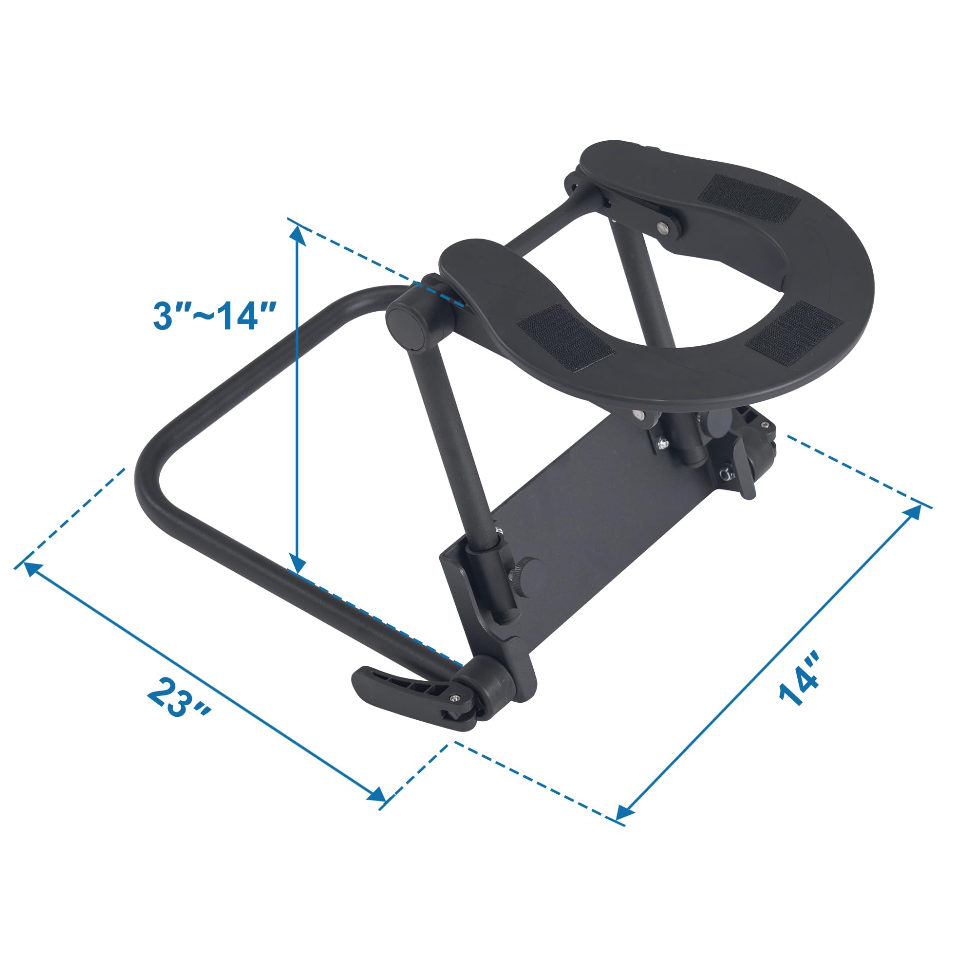 Adjustable Mattress Top Massage Kit with Face Cradle