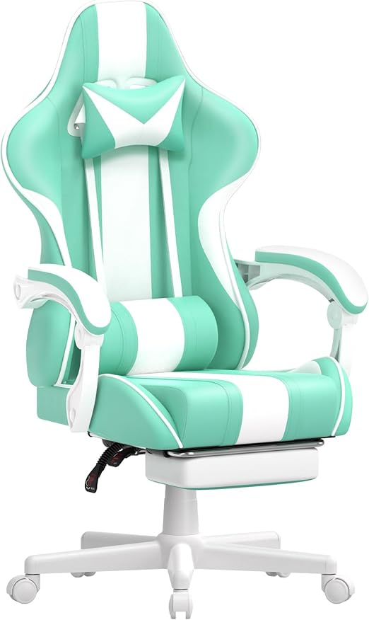 Ergonomic Gaming Chair Light Purple