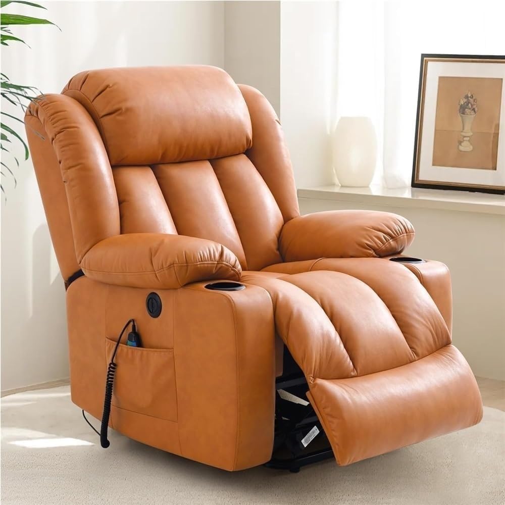 Power Lift Recliner Chair with Massage and Heat