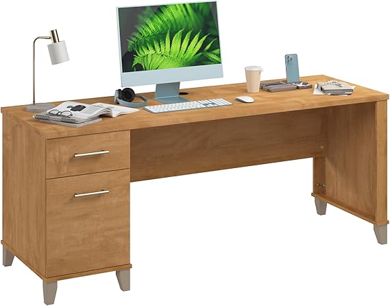 72W Office Desk with Drawers