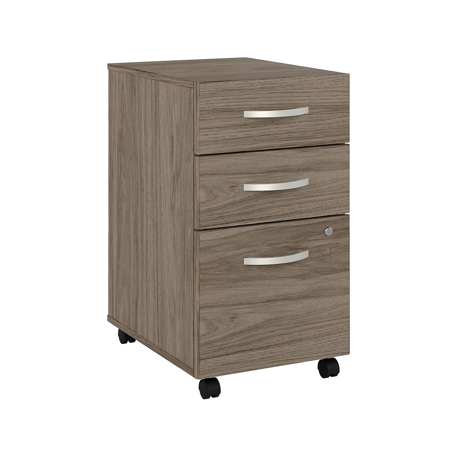 3 Drawer Mobile File Cabinet with Lock
