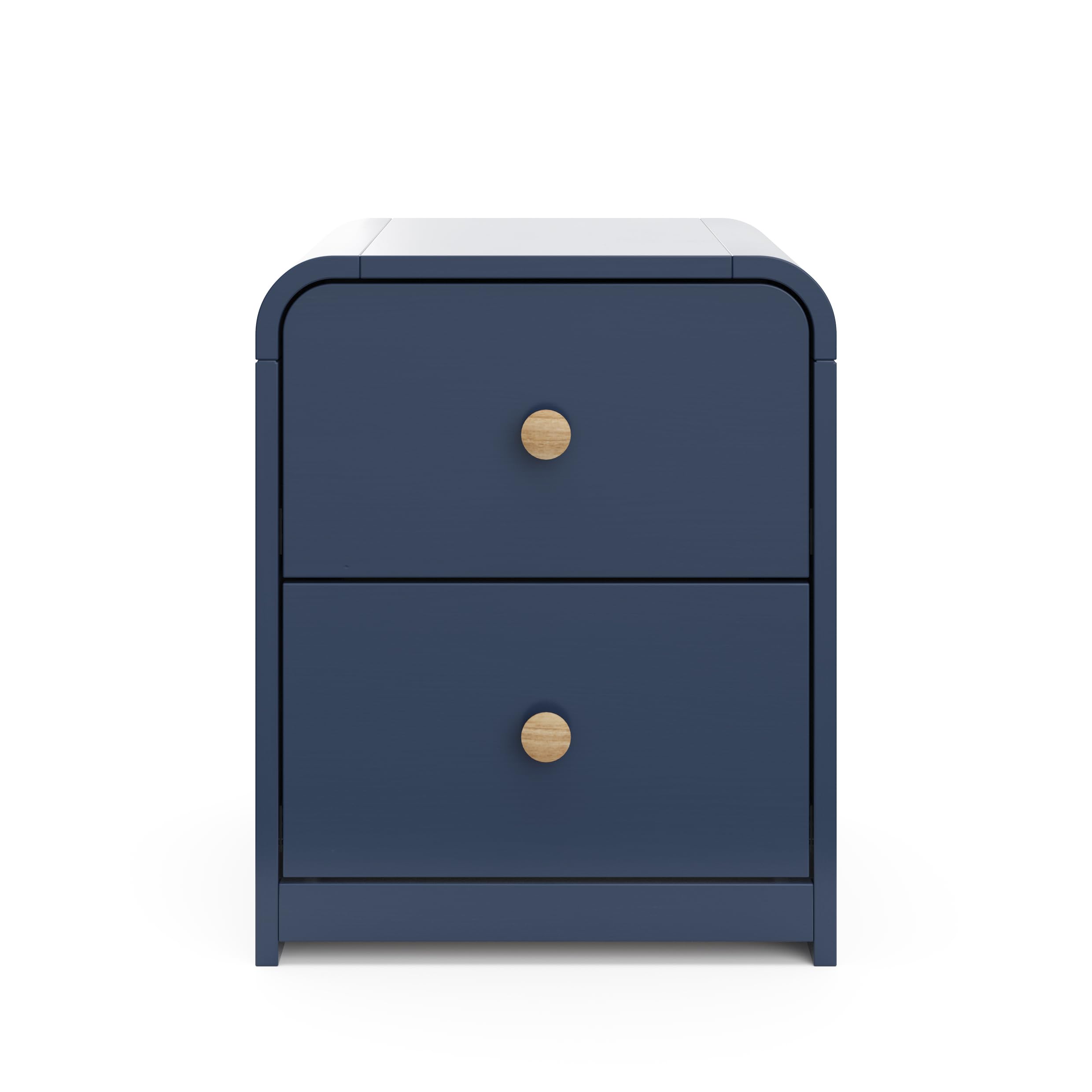 2-Drawer Nightstand with Pre-Installed Tracks