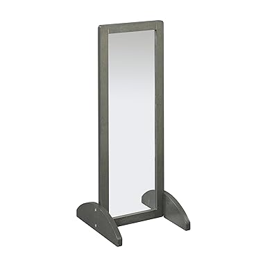 Bi-Directional Floor Mirror for Kids