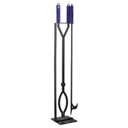 40" Fire Pit Tool Set with Poker and Log Grabber