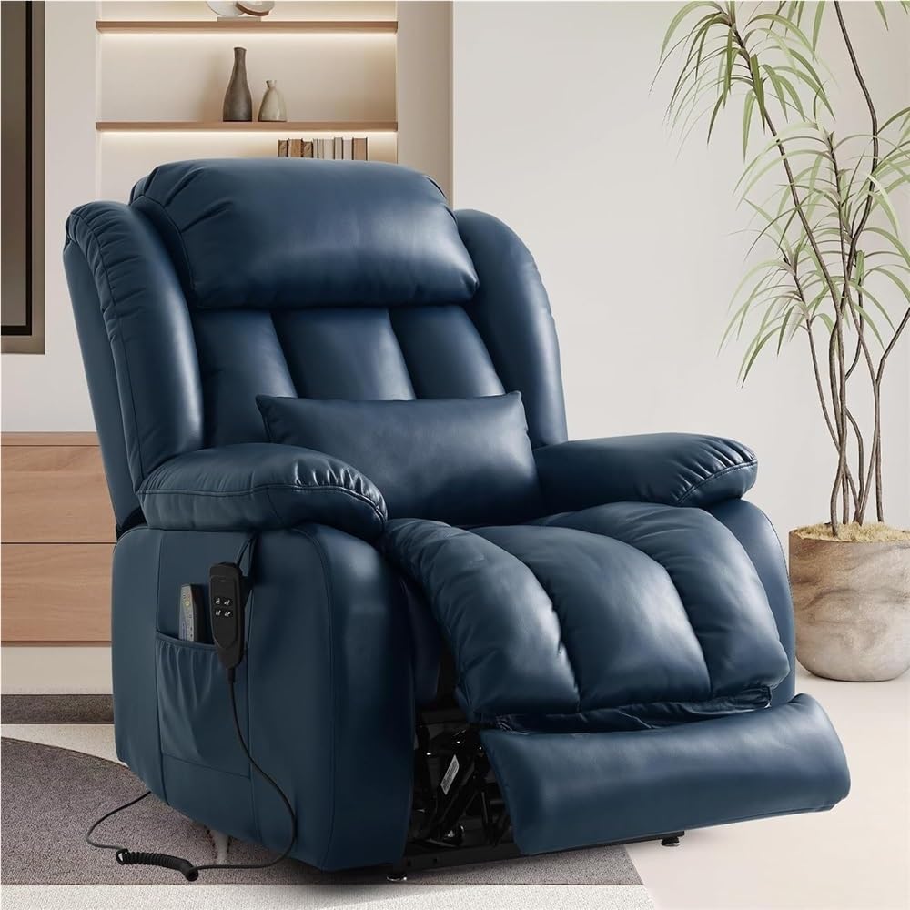 Electric Lift Recliner with Heat and Massage