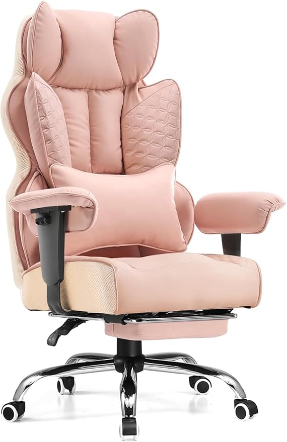 Big and Tall Office Chair 400lbs with Lumbar Support