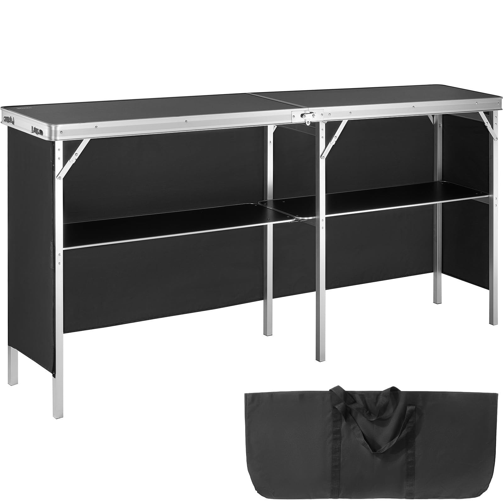 Folding Portable Trade Show Counter Table